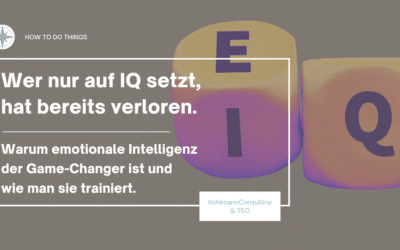 Wer nur auf IQ setzt, hat bereits verloren